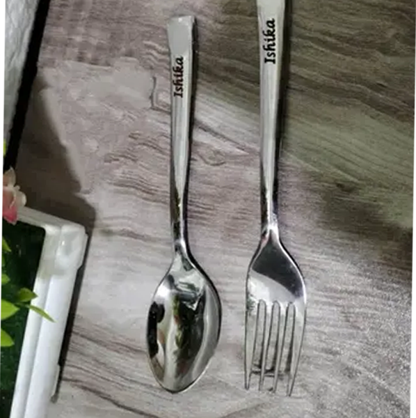 Personalized Spoon & Fork