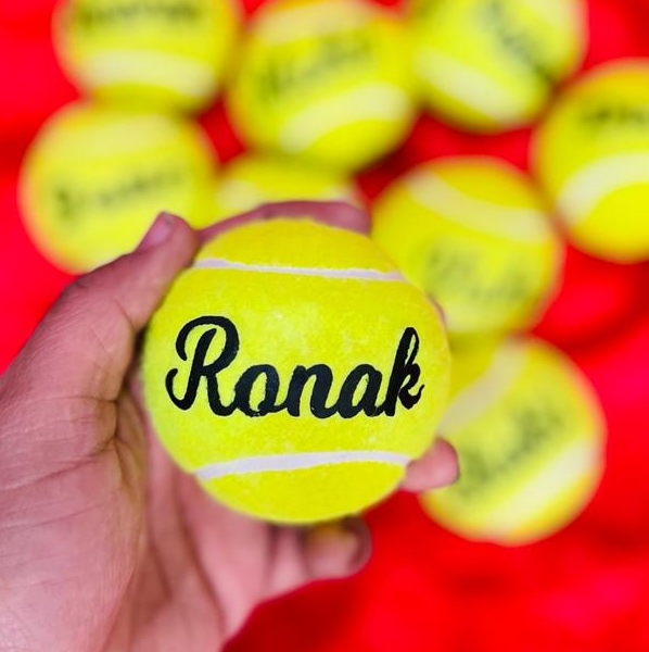 Personalized Engraved Tennis Ball