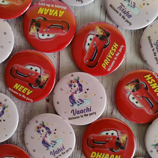 Party Celebrations Badges