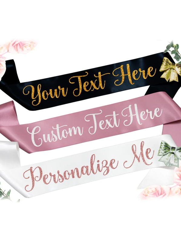 Personalized Sash for Birthday