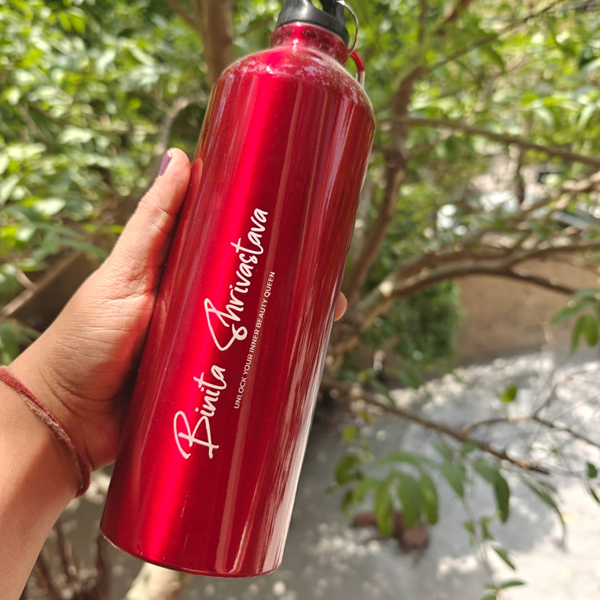 Personalized Glossy Sipper Bottle