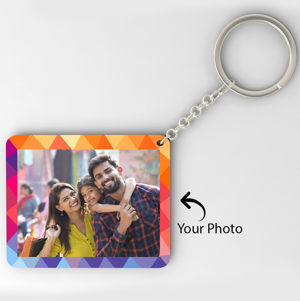 Photo Printed Keychain